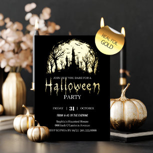 Halloween-Party Folieneinladung