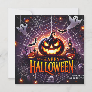 Halloween-Party für Kinder mit saisonalen Karten