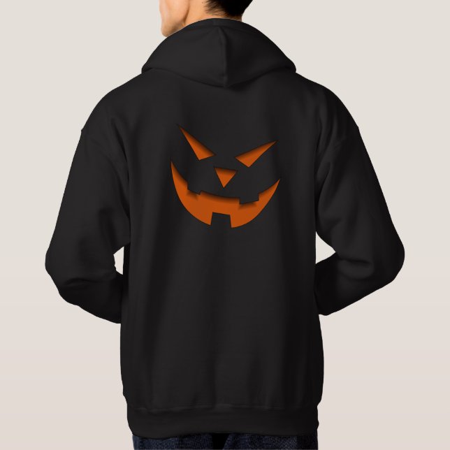Halloween-Party für Männer Hoodie (Rückseite)
