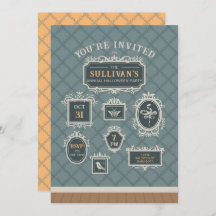 Halloween-Party Gallery Wall Frames