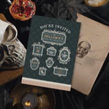 Halloween-Party Gallery Wall Frames