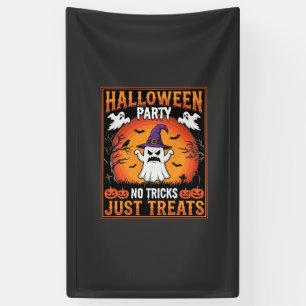 Halloween-Party-Geist Keine Tricks, nur Leckerlis Banner