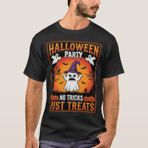 Halloween-Party-Geist Keine Tricks, nur Süßigkeite T-Shirt