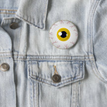 Halloween-Party Gelbes Auge Augen Beängstigendes O
