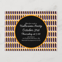 Halloween-Party geometrische Formen