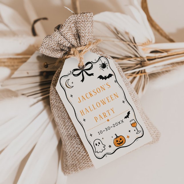 Halloween-Party Geschenkanhänger (Von Creator hochgeladen)