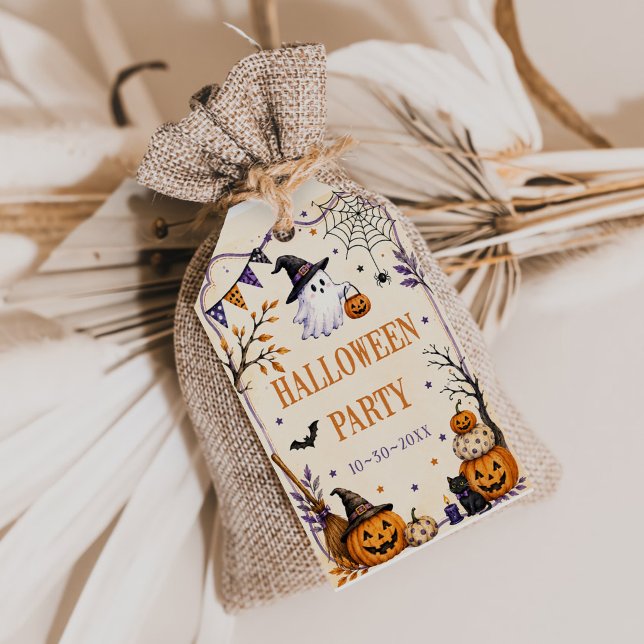 Halloween Party Geschenkanhänger (Von Creator hochgeladen)