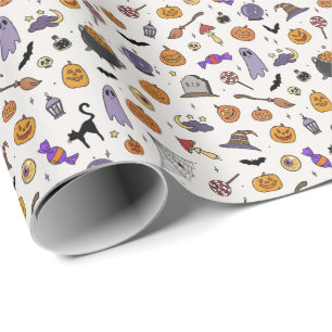 Halloween-Party Geschenkpapier