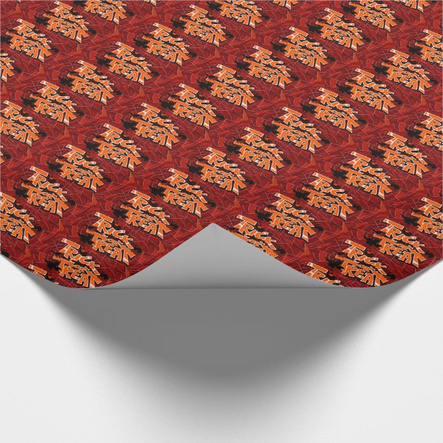 Halloween-Party Geschenkwrap/Trick oder Trete Geschenkpapier (Ecke)