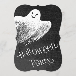 Halloween-Party - Ghosting Einladung