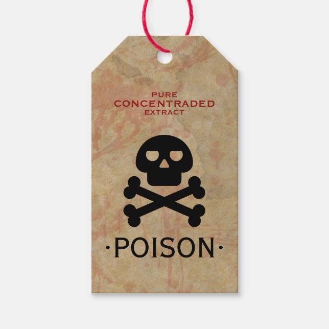Halloween-Party-Gift  Geschenkanhänger (Vorderseite)