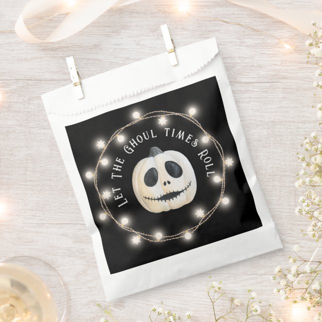 Halloween-Party Gothic Pumpkin Face Geschenktütchen (Ausgeschnitten)