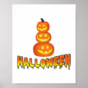Halloween-Party, Halloween Pumpkins Poster