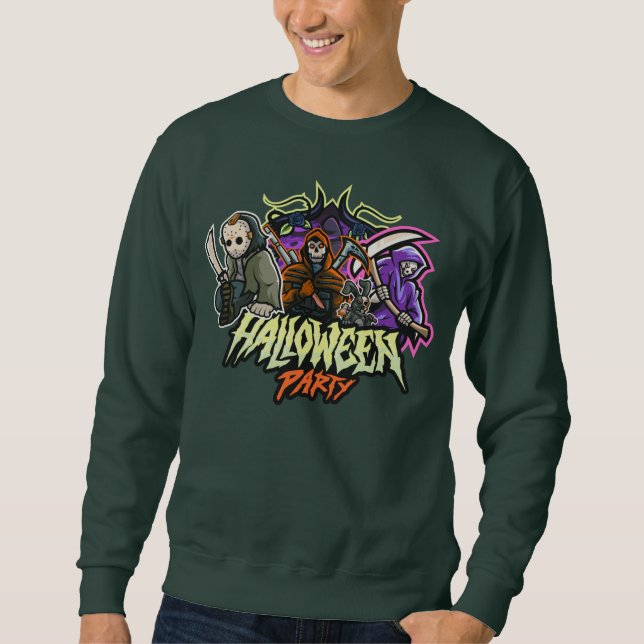 Halloween-Party | Horror Halloween Sweatshirt (Vorderseite)