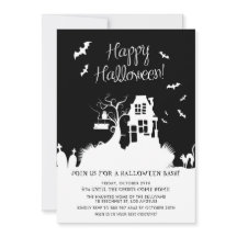 Halloween-Party im Spuk Schwarz-Weiß-Haus