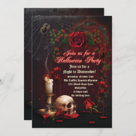 HALLOWEEN-PARTY-INVITATIONEN EINLADUNG