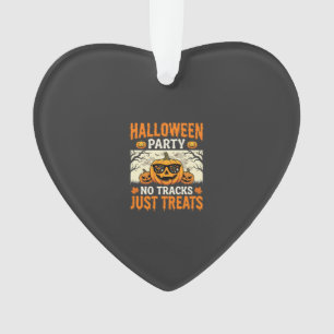Halloween-Party Keine Tracks Nur Süßigkeiten Kürbi Ornament