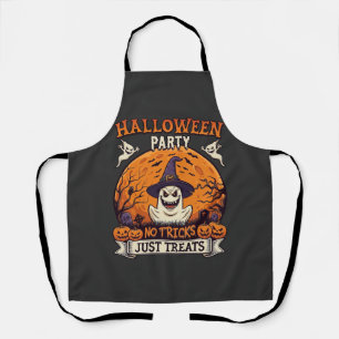 Halloween-Party Keine Tricks Nur Süßigkeiten Geist Schürze