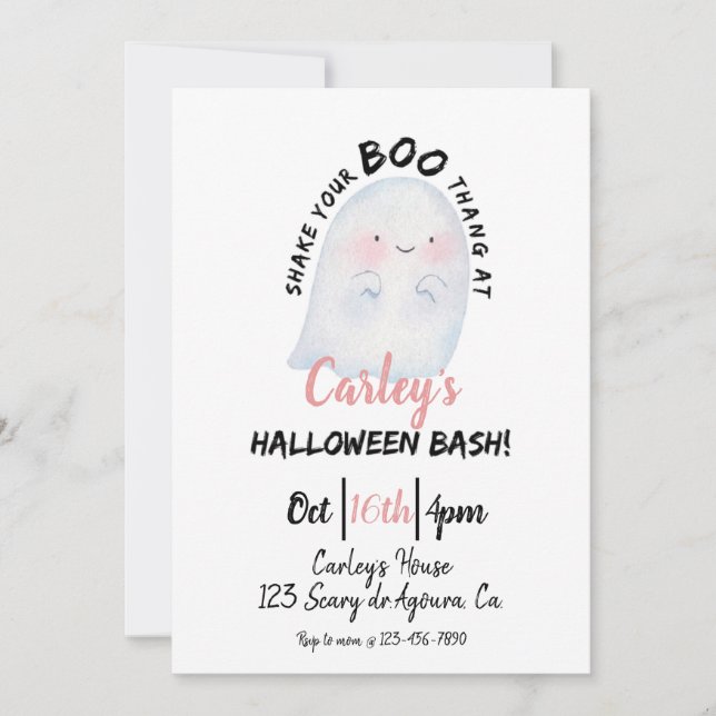 HALLOWEEN-PARTY, KIDS HALLOWEEN, COSTUME-PARTY (Vorderseite)