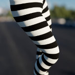 Halloween-Party Kostümkonviction Stripe Leggings<br><div class="desc">Ein Leggings mit schwarz-weiß gestreiften,  waagerecht gestreiften ,  geeignet für ein verdecktes Halloweenkostüm. Karo der Kollektion für die Damenschuld</div>