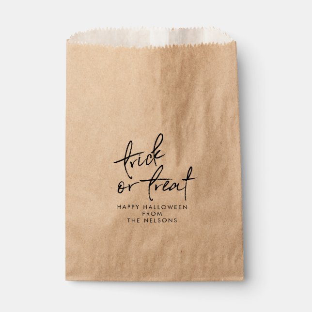 Halloween-Party Leckerei Bag / Candy Favor Bag Kra Geschenktütchen (Vorderseite)