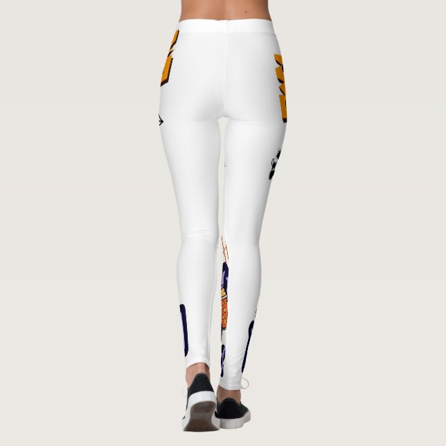 Halloween Party Leggings (Rückseite)