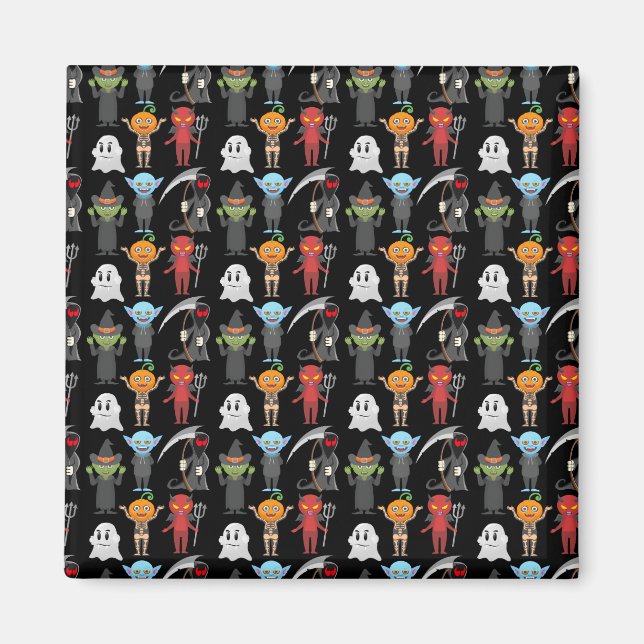 Halloween-Party Magnet (Vorne)