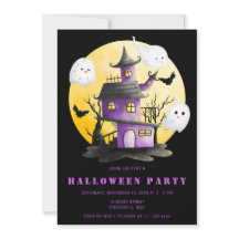 Halloween-Party mit Spuk Haus und Geistern