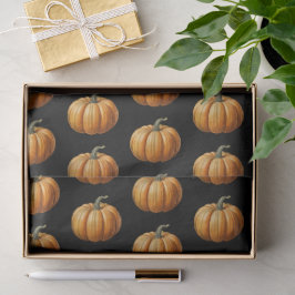 Halloween-Party mit Vintagem Kürbis Seidenpapier
