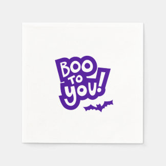 Halloween-Party Napkins - Boo to You! Serviette
