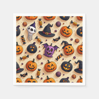 Halloween-Party Napkins Serviette