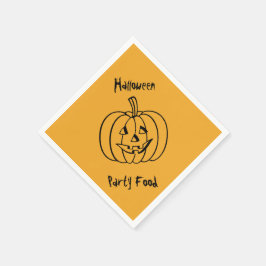 Halloween-Party Napkins von RoseWrites Serviette