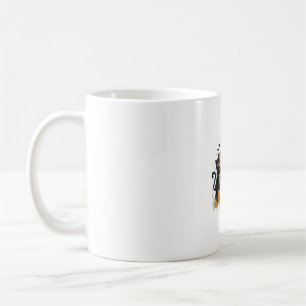 Halloween-Party Niedlich Black Cats und Pumpkins H Kaffeetasse