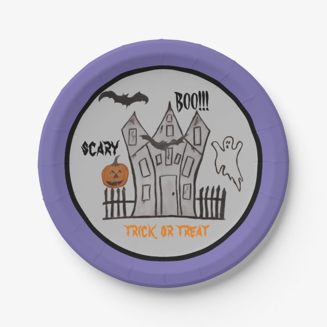 Halloween-Party Paper Teller (Vorderseite)