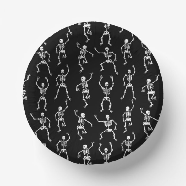 Halloween-Party-Papierbowle Pappteller (Vorderseite)