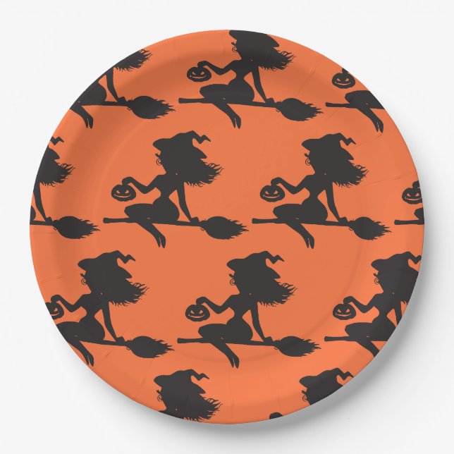 Halloween-Party-Papierplatte Pappteller (Vorderseite)
