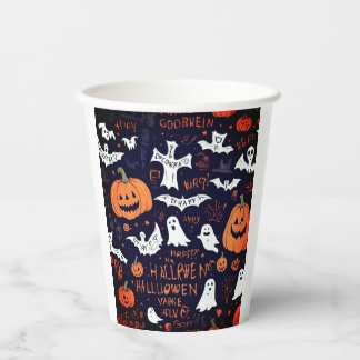 Halloween-Party Pappbecher