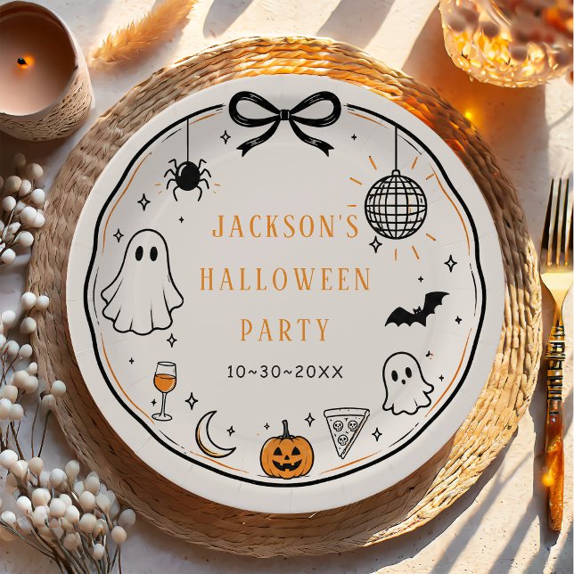 Halloween-Party Pappteller (Von Creator hochgeladen)