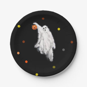 Halloween-Party Pappteller