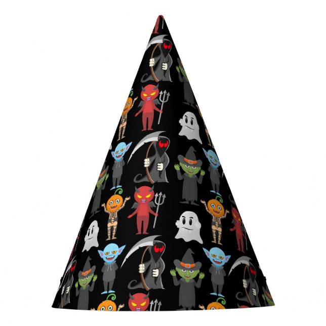 Halloween-Party Party Hat Partyhütchen (Vorderseite)
