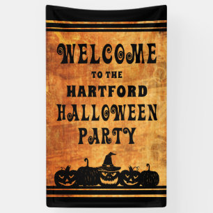 Halloween-Party Personalisiert Welcome Banner