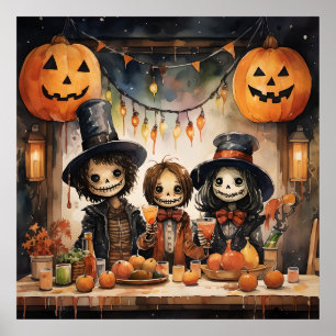 Halloween-Party-Plakat Poster