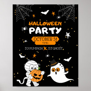 Halloween-Party  Poster