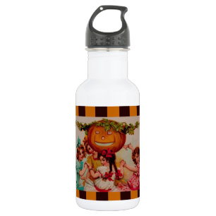 Halloween-Party Pumpkin Vintag Edelstahlflasche