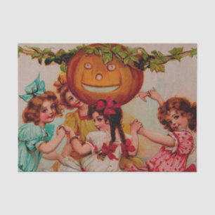 Halloween-Party Pumpkin Vintag Seidenpapier