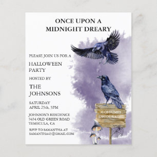 Halloween-Party Raven Crow