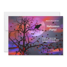 Halloween-Party Raven Night