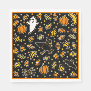 Halloween-Party Serviette