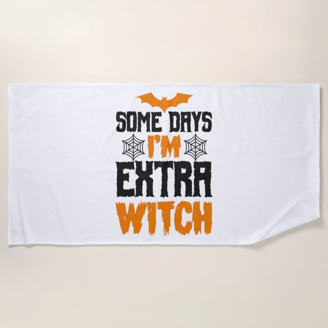 Halloween-Party Shirt, Halloween Shirt, Halloween Strandtuch (Vorderseite)