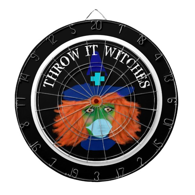 Halloween-Party-Spiel Dartscheibe (vorne)